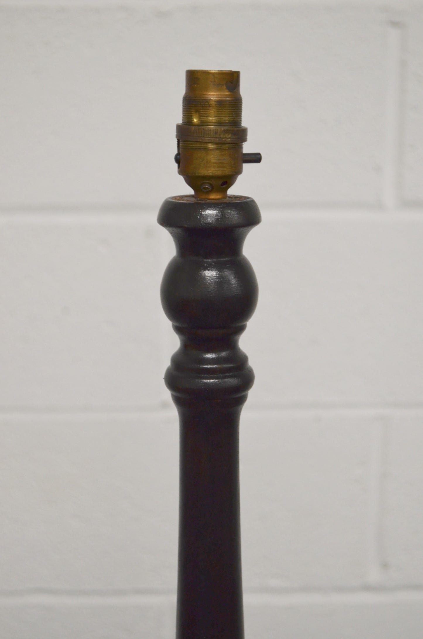 Vintage Ebonised Floor Lamp