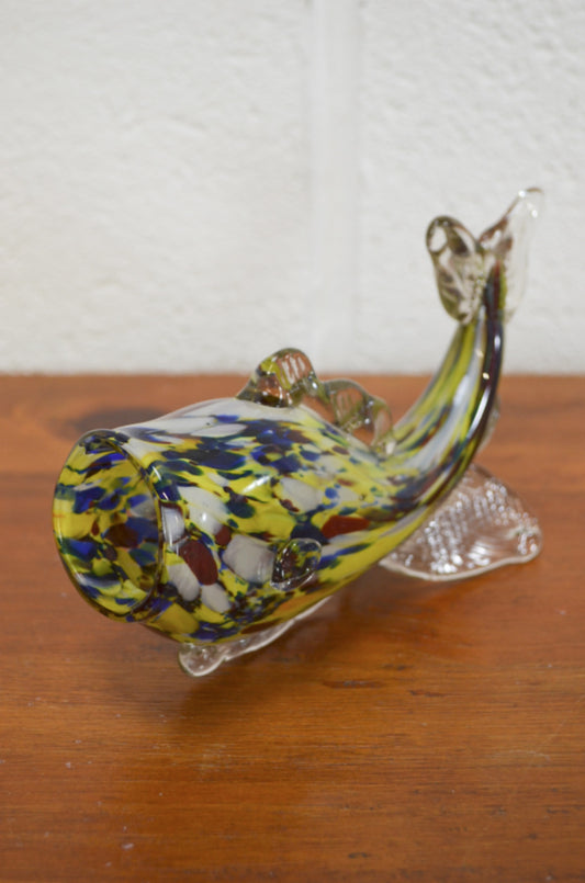 Vintage Glass End Of Day Fish (M4)