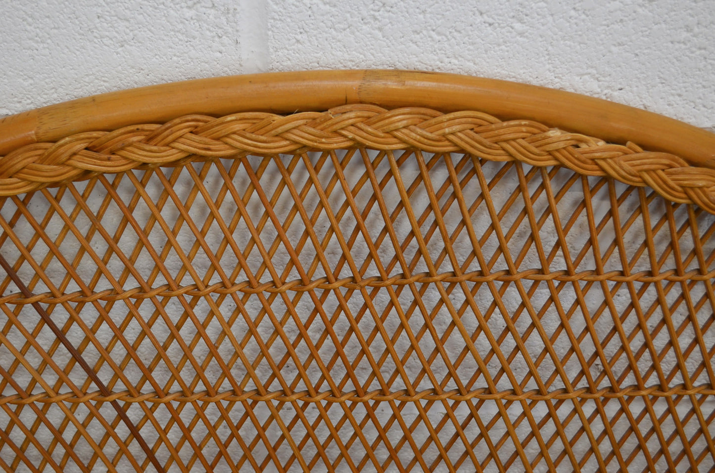 Vintage Rattan Headboard (single)