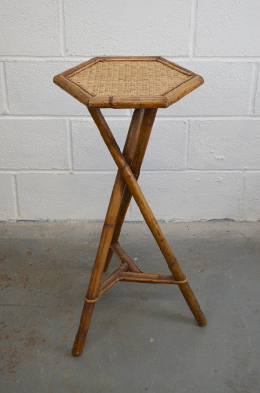 Antique Bamboo Plant Stand