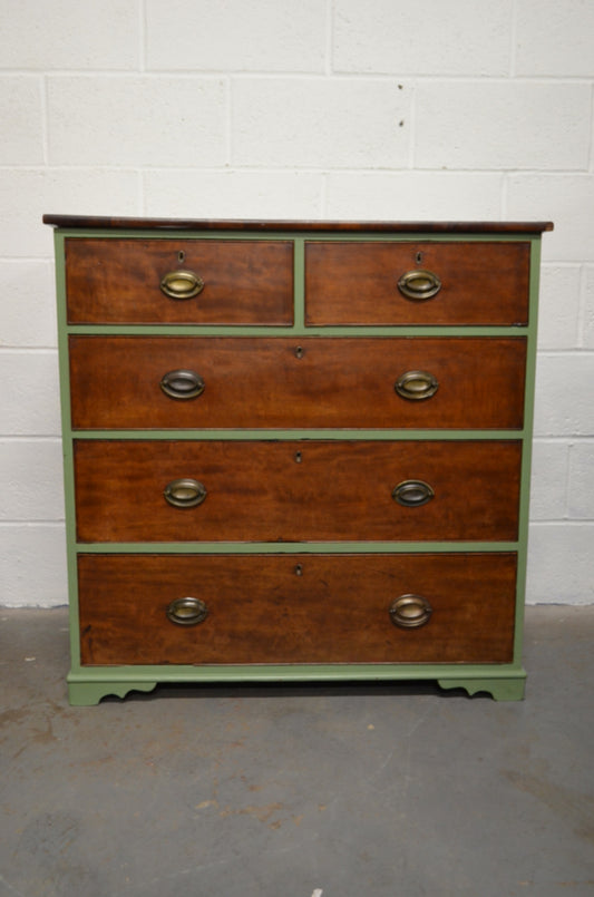 A George III 19th Century Chest Of Drawers