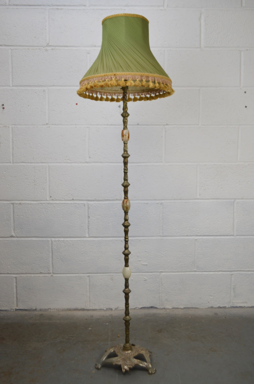 Mid Century Onyx Floor Lamp