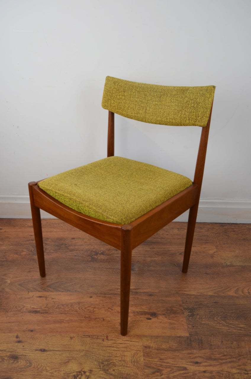 Four Mid Century Dining Chairs