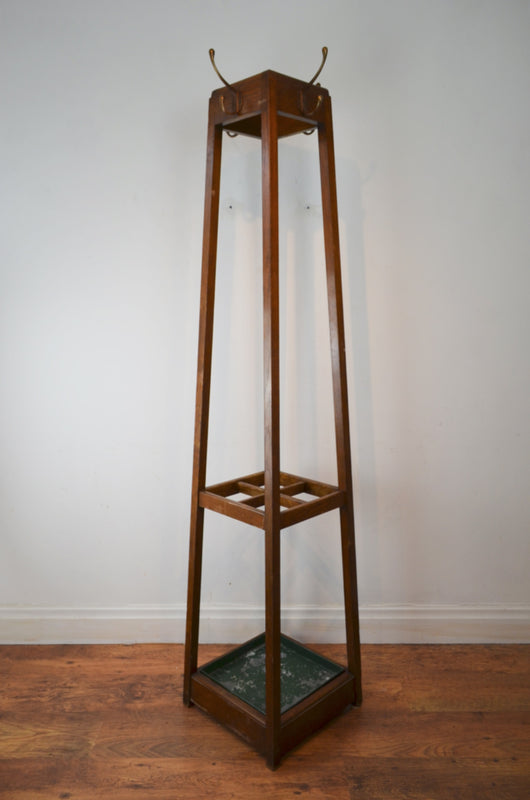 1940s Military Square Coat Stand Alt Interiors