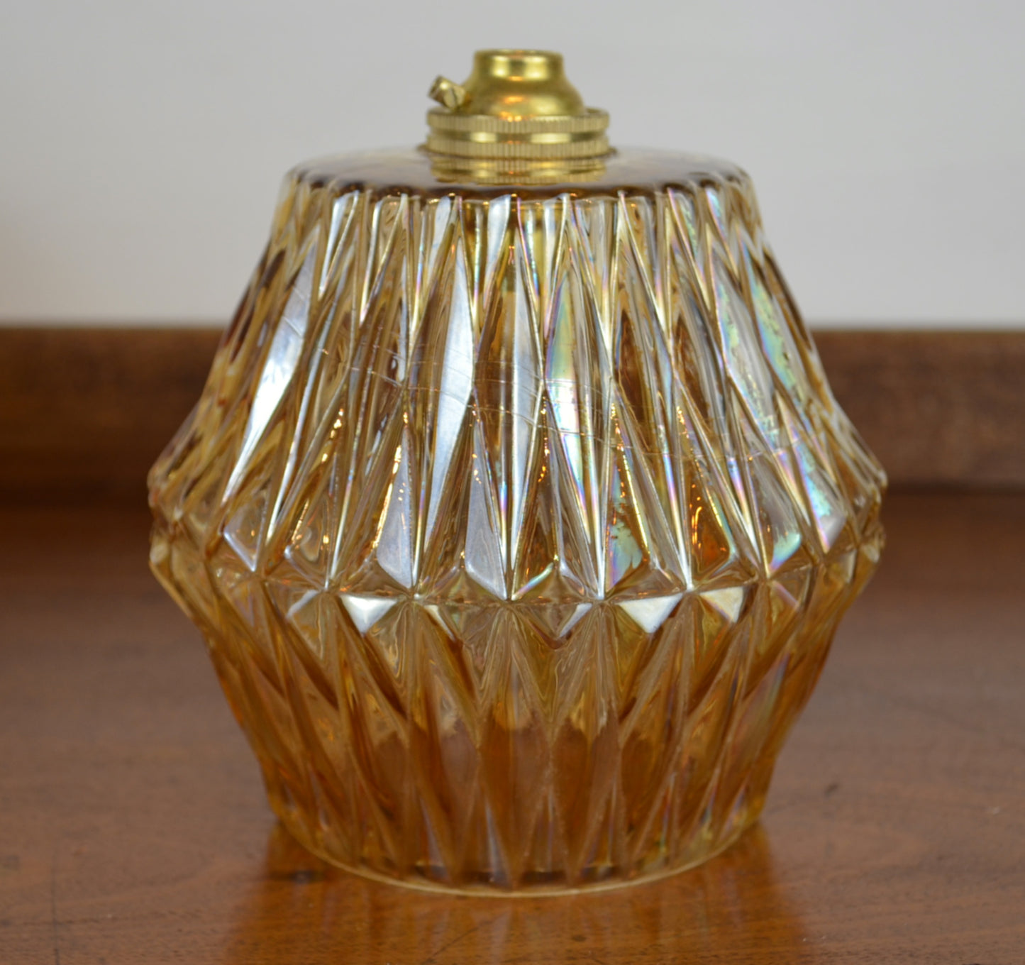 Vintage Glass Pendant Light