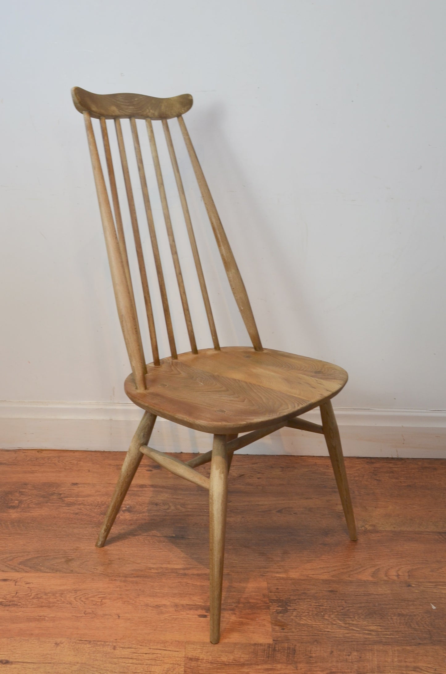 Set Of Four Vintage Ercol Dining Chairs