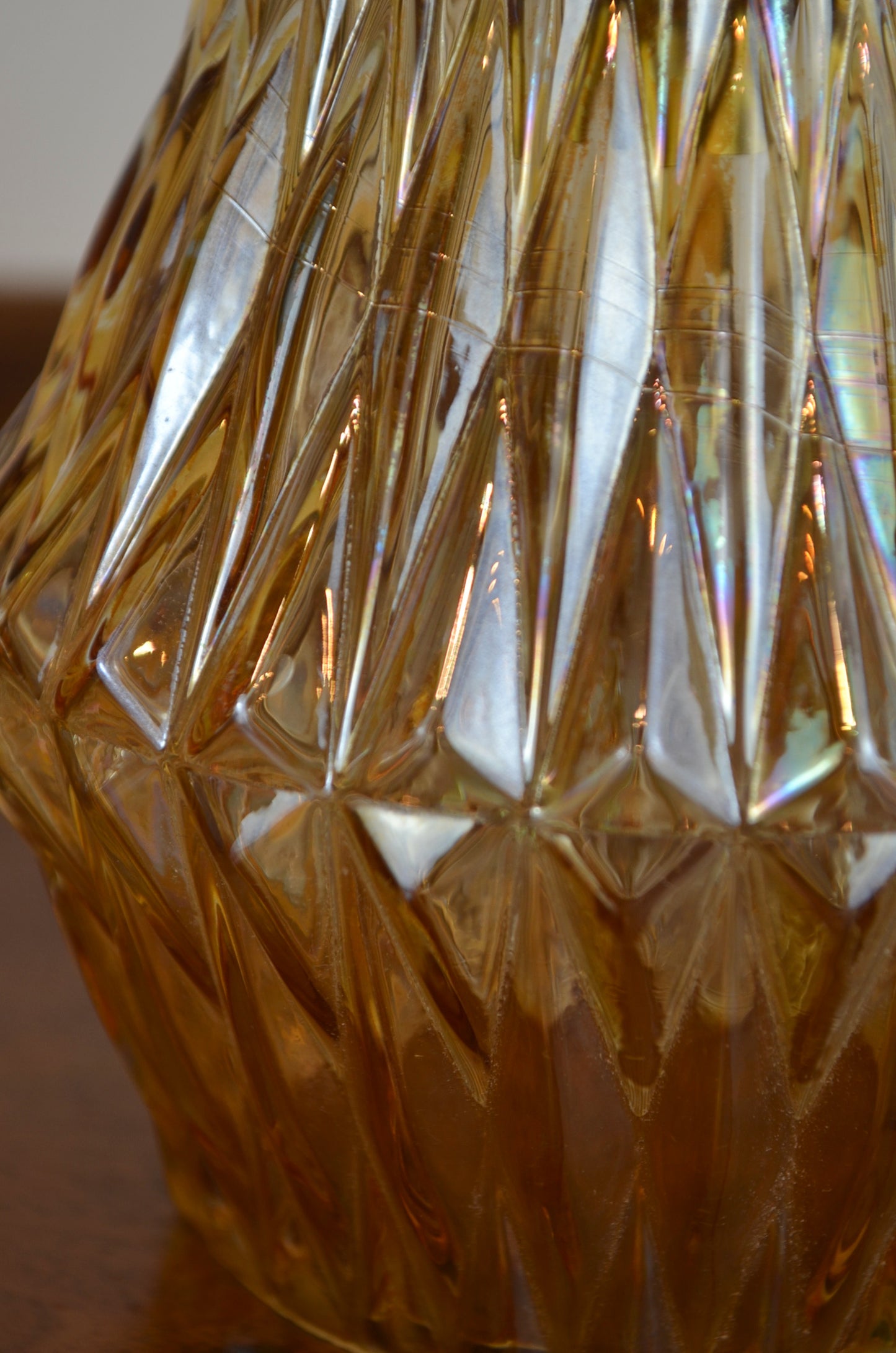 Vintage Glass Pendant Light