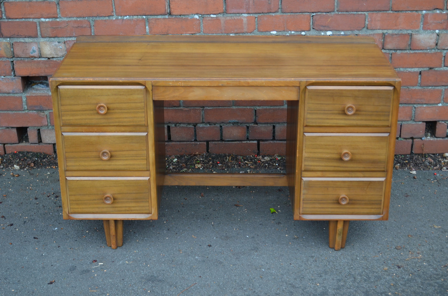 Vintage Walnut Desk