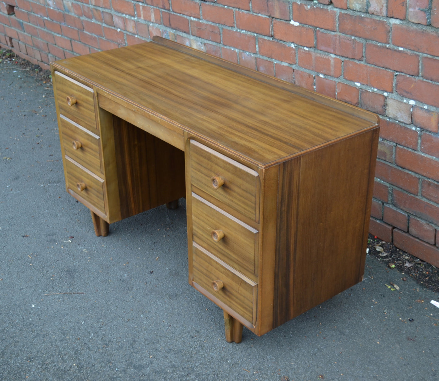 Vintage Walnut Desk