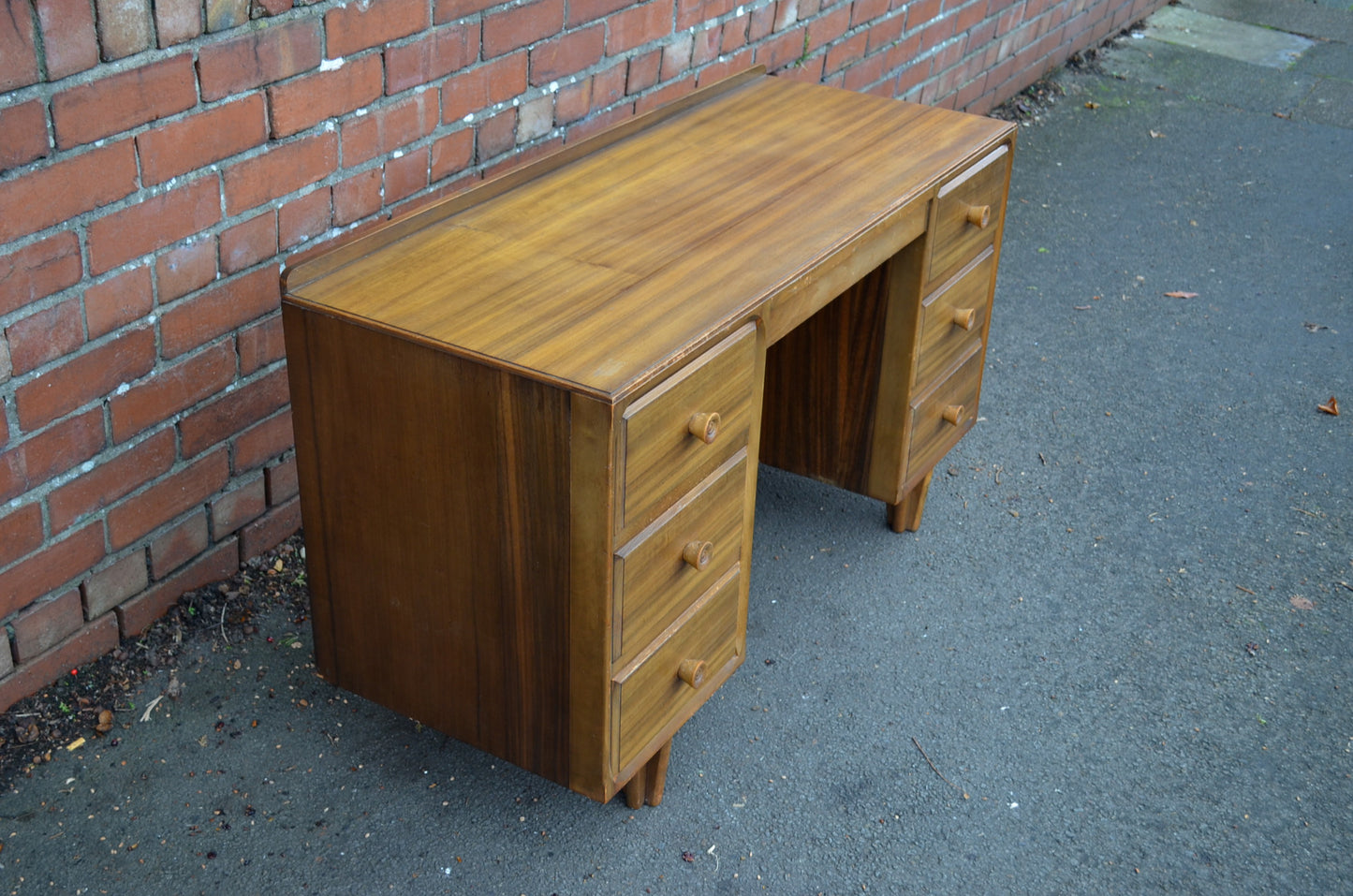 Vintage Walnut Desk