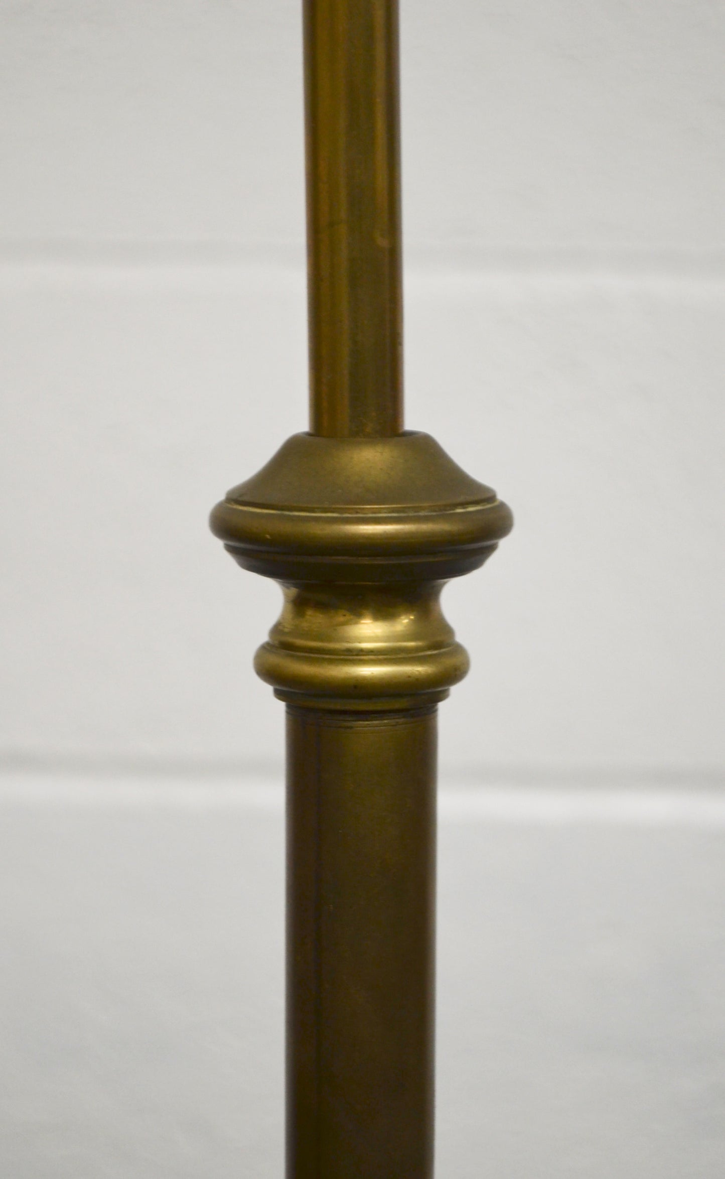 19th Century Brass Floor Lamp